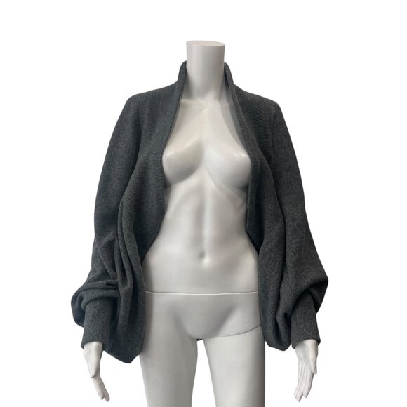 Malol Gray Cashmere Shrug Bolero Sweater size Smal - Picture 1 of 8